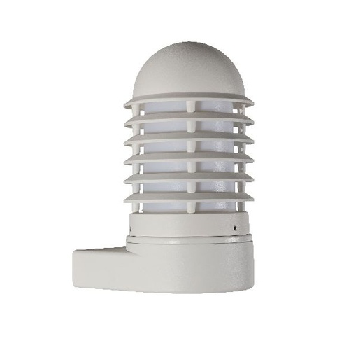 [ARI1777] Caleo - applique mur ext. ip44 ik07, blanc, e27 75w max., lampe non in - 1777