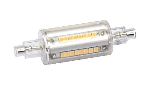 [ARI20019] Lampe r7s 78mm, 360°, led 6w 3000k 650lm, cl.énerg.a++, 30000h - 20019