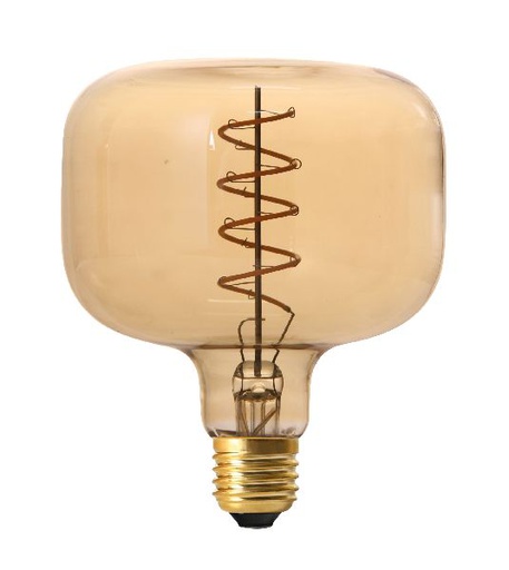 [ARI20110] Lampe déco ovale e27 led 3,5w 2200k 190lm, cl.énerg.g, 25000h, dimmable, ambrée - 20109