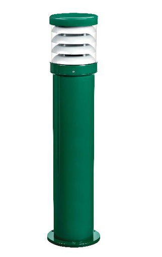 [ARI3127] Polo - borne ext. ip65 ik07, vert, e27 70w max., lampe non incl., haut - 3127