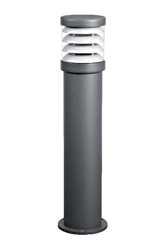[ARI3128] Polo - borne ext. ip65 ik07, graphite, e27 70w max., lampe non incl., - 3128