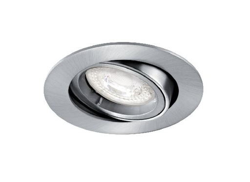 [ARI4836] Speed 70 r 12 - encastré gu5,3, rond, basculant, nickel, lampe non inc - 4836