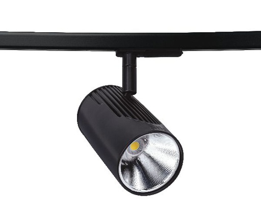 [ARI50185] Lumi 029 - proj. rail 1 all.029, noir, angle 32°, led intég. 17w 4000k - 50185