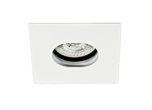 [ARI50215] Zeta - enc.gu5,3, ip20/65, cl.2, vol.1, carré, blanc, lpe led 8w 4000k - 50215