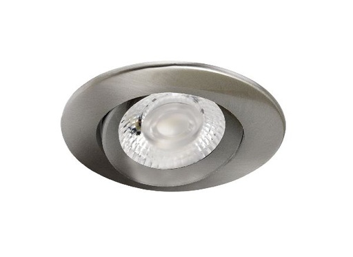 [ARI50725] Axel - encastré ip20/65 vol.2, bascul., nickel, led 6w 550lm 3000/4000 - 50725