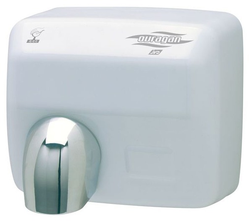[JVD811341] Sèche-Mains OURAGAN auto blanc - JVD 811341