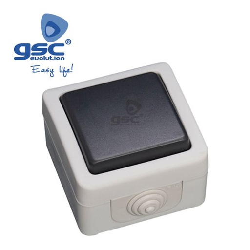 [GC001200253] Commutateur électr d'extérieur étanche IP44 10A 25 | 001200253