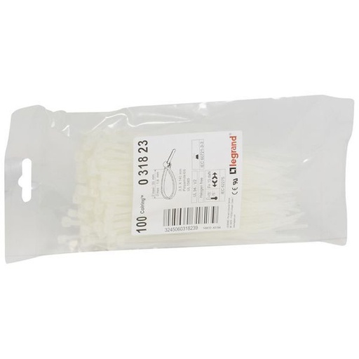 [LEG031823] Colring Incolore 3,5X140 legrand 031823