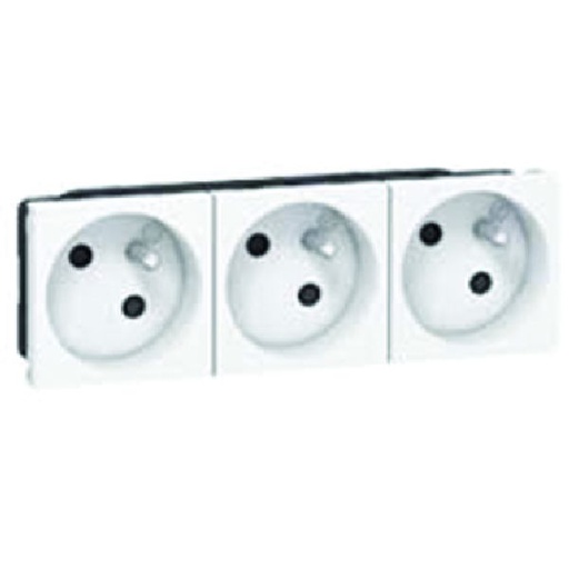 [LEG090608destok] Tripl.2P Blanc 2S.Lat 1S.Fr  - LEG090608destok