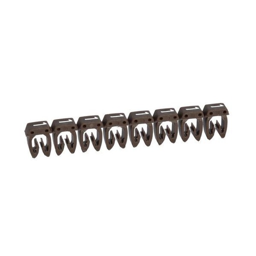 [LEG038221] Repère Cab 3 Pour Filerie 1,5Mm² À 2,5Mm² Avec Chiffre 1 Bru legrand 038221