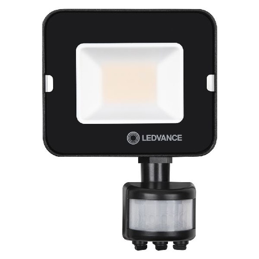 [OSR575288] LDV FL COMP S SYM100 20W/4000K 2000lm IP65 noir projecteur sensor - 575288