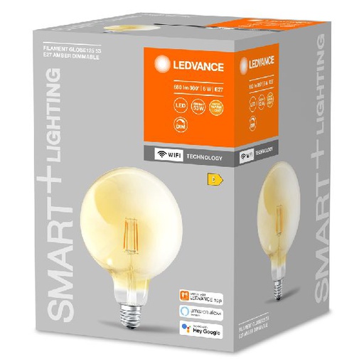[OSR609693] Ledvance Smart+ WF GLOBE125 GOLD dim 824 E27 - 609693