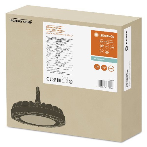 [OSR708174] LDV HB COMPACT 83W/4000K 10000lm 120° IP65 High Bay - 708174
