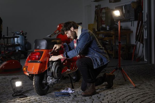 [OSR321342] LDV WORKLIGHT 50W H-STAND IP44 + PRISE LUM CHANTIER - 321342