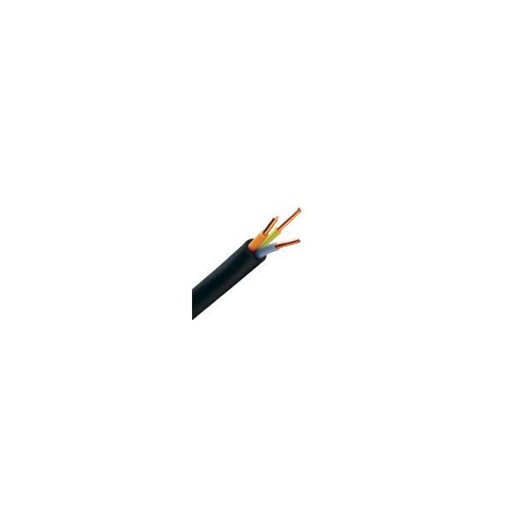 [CAB-1502/2] Câble électrique U-1000 R2V 3x1.5 mm2 cuivre rigide noir - couronne de 100m