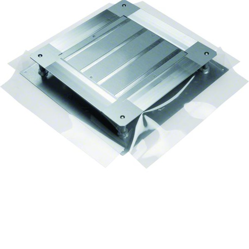 [HAG-UDB2075125] Boîte de jonction acier 290 mm avec jupes pour hauteur de chape 75-125 mm UDB2075125
