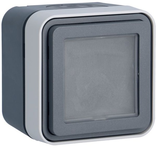 [HAG-WNC455] cubyko adaptateur pour systo KNX complet gris WNC455