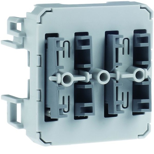 [HAG-WNT352] Cubyko double poussoir pour micro modules TRM, associable, IP55 WNT352