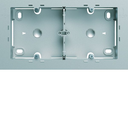 [HAG-WXA682T] Boite saillie double gallery titane WXA682T