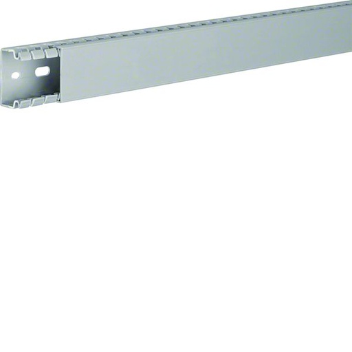 [HAG-BA725040] Goulotte de câblage BA7 25x40mm PVC gris pierre BA725040