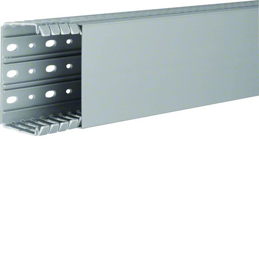 [HAG-BA760100] Goulotte de câblage BA7 60x100mm PVC gris pierre BA760100