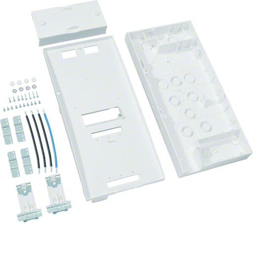 [HAG-UG41F1] Unité équipement h 675 l250 p compteur électrique + disjoncteur triphasé 675x250 UG41F1