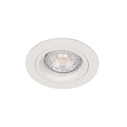 [EUR234400] Spot BE BETTER - 1/4 de tour GU10 rond fixe blanc IP44