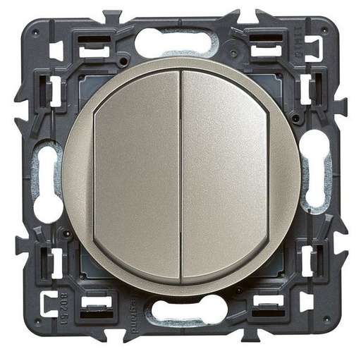 [LEG099781] Dble Poussoir Invers. 6A Diy Composable N3 legrand 099781