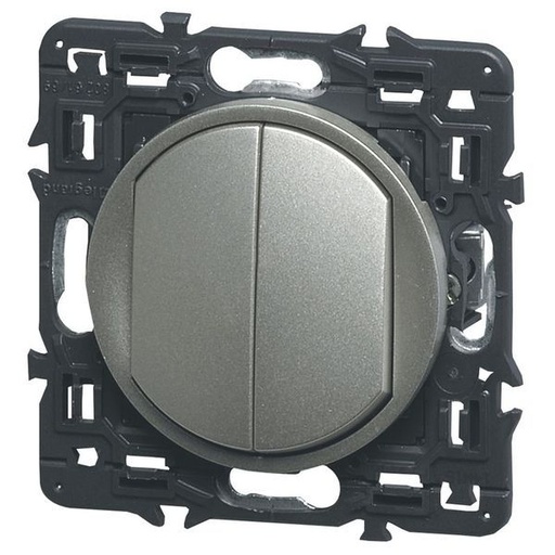 [LEG099784] Va Et Vient + Poussoir Inverseur Diy Composable N3 legrand 099784