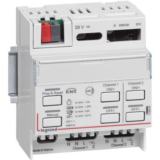 [LEG002654] Knx Dimmer Universel 2X300W legrand 002654