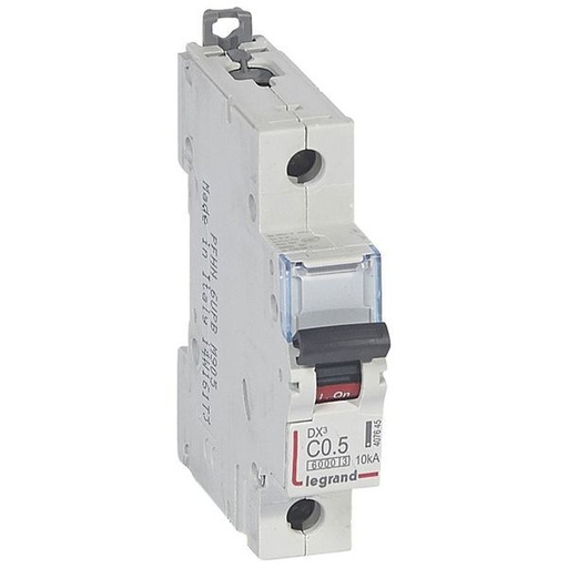 [LEG407645] Dx3 Disjoncteur 1P C0.5 6000A/10Ka legrand 407645