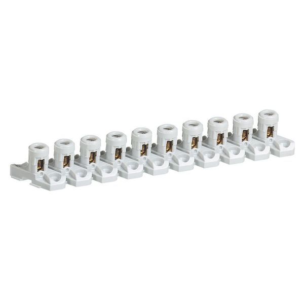 Borne De Rac. 10 Bornes 2X6Mm2 legrand 098400