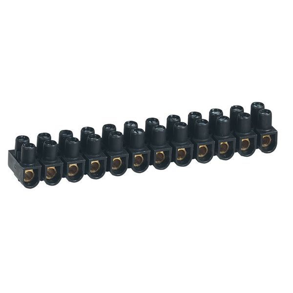 Borne De Raccordement Nylbloc 12 Plots De 16 Mm² 76 A No legrand 098433