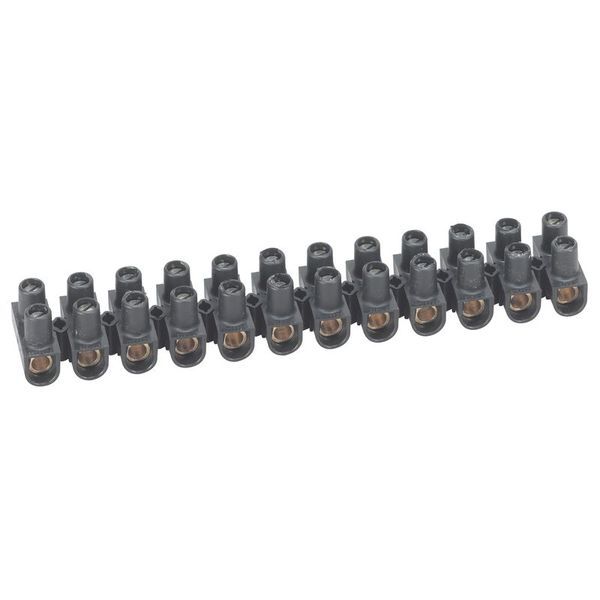 Borne De Raccordement Nylbloc 12 Plots De 25 Mm² 101 A N legrand 098434
