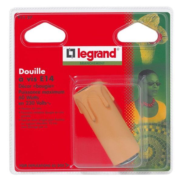 Douille Bougie E14 H.65 legrand 091127