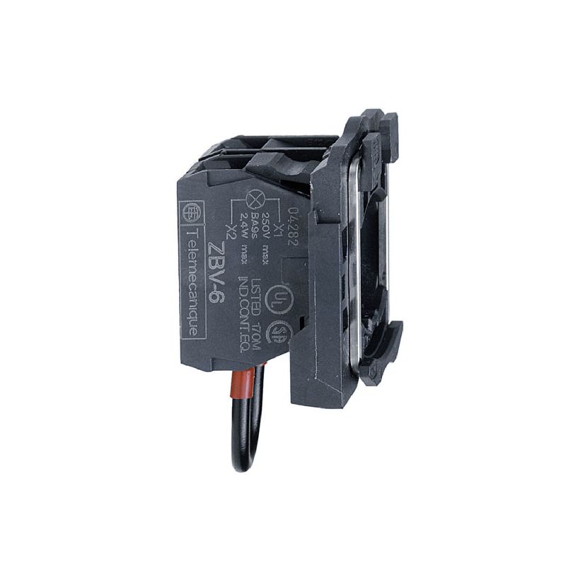Harmony XB5 - corps voyant pour lampe BA9s &lt; 250V ZB5AV156
