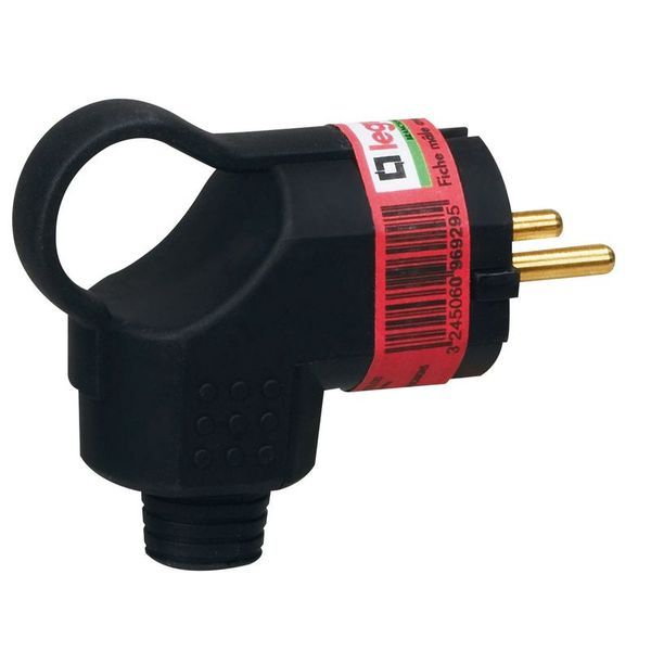 Fiche Borne À Vis 2P+T 16A Ik08 À Sortie Latérale À Anneau - legrand 096929