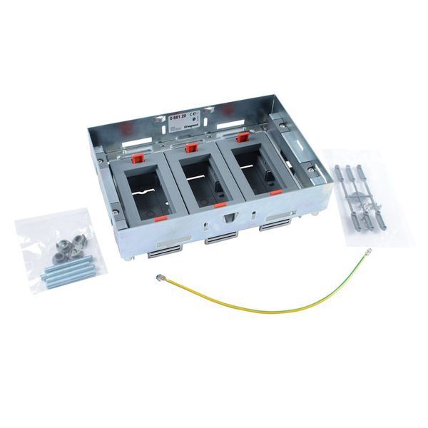 Kit 3 Paniers Horizontaux Vides 3X4M Boite Affleurante 8/12M legrand 088120