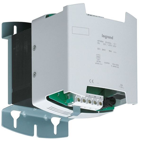 Alimentation Redressee Non Filtree 24V 240W 10A legrand 047054