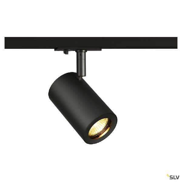 ENOLA B TRACK, spot pour rail 1 allumage intérieur, noir, GU10/QPAR51, 50W max 1002110