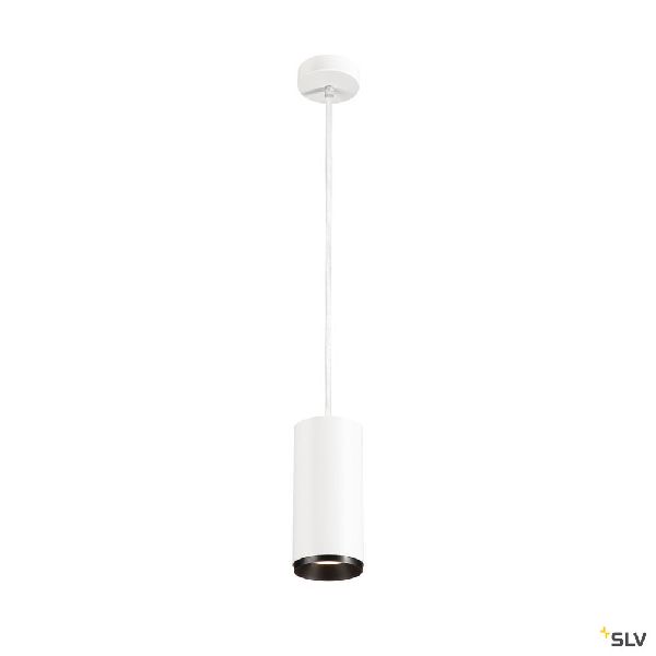 NUMINOS® L, suspension, 60°, blanc/noir, LED, 28W, 4000K, variable Dali 1004648