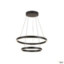 ONE DOUBLE, suspension intérieure, up/down, noir, LED, 35W, 2700/3000K, interrup 1004765