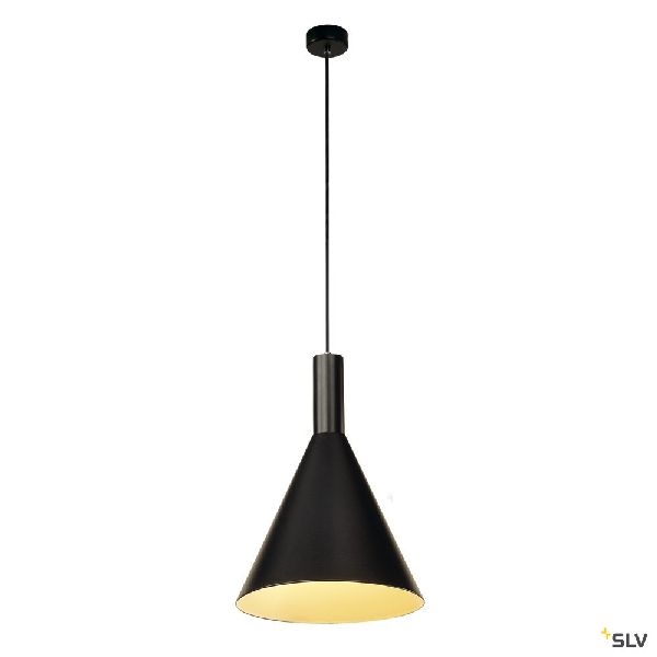 PHELIA 25, suspension intérieure, Ø 28 cm, noir/blanc, E27, 23W max 133320