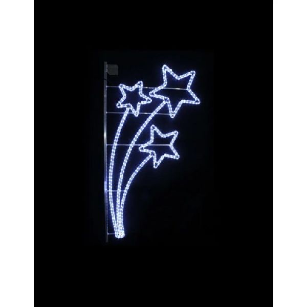 BYBLIS ETOILE - Motif .8mx1m230V Blanc - Festilight 43098LED