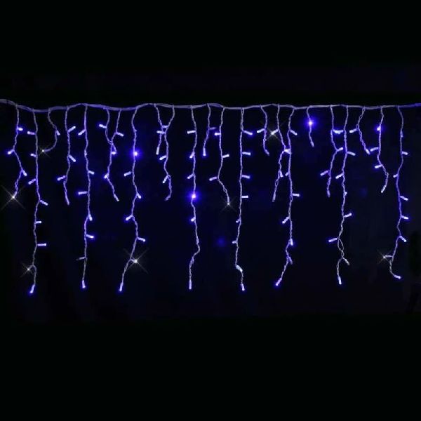 AUTHENTIC- Stalactite 4,5x0,8m 60 desc. 230V Bleu pétillant - Festilight 54422-60-W3-Z