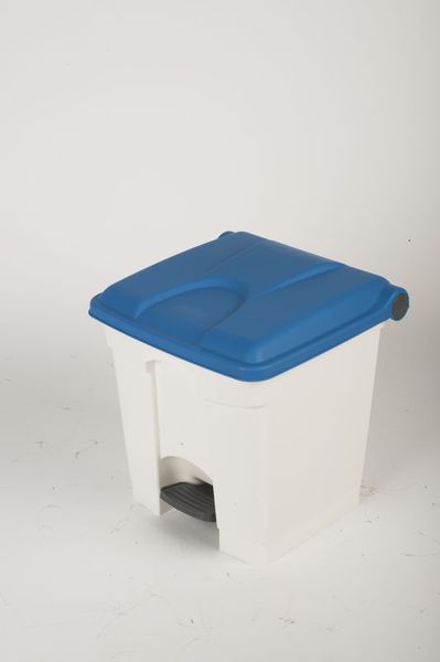 CONTAINER 30L blanc couvercle bleu - JVD 899750