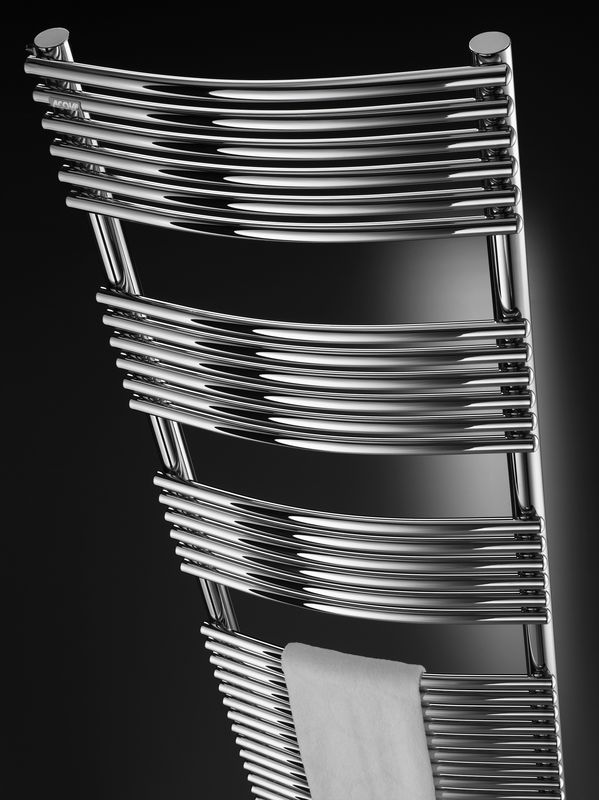 Acova - Kéva Spa EC cintré, Finition Chromée, 532W, H 1355 mm / L 50 - CKO-135-050