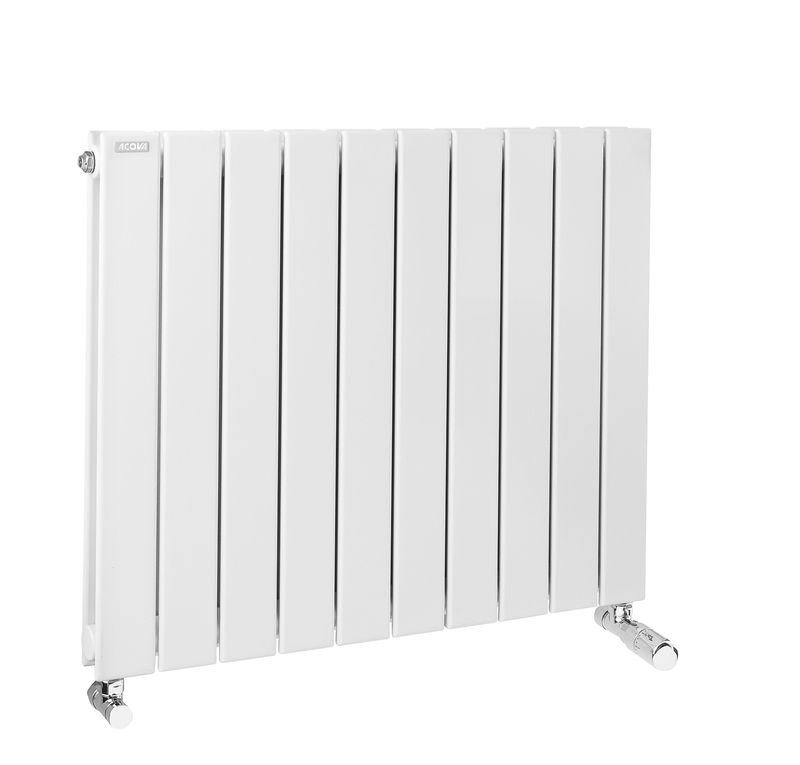 Acova - Fassane EC vert. double, Blanc RAL 9016, 1500W, H 800 mm / L - HXD-080-111