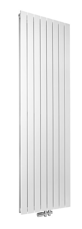 Acova - Fassane EC vert. double, Blanc RAL 9016, 1265W, H 2200 mm / - HXD-220-037