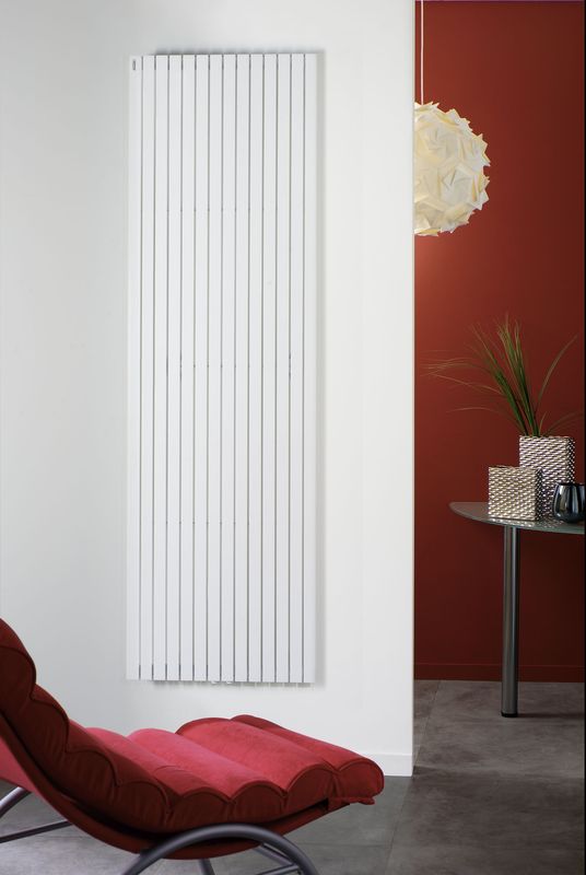 Acova - Altai EC V double, Blanc RAL 9016, 940W, H 2100 mm / L 264 m - HYD-210-026